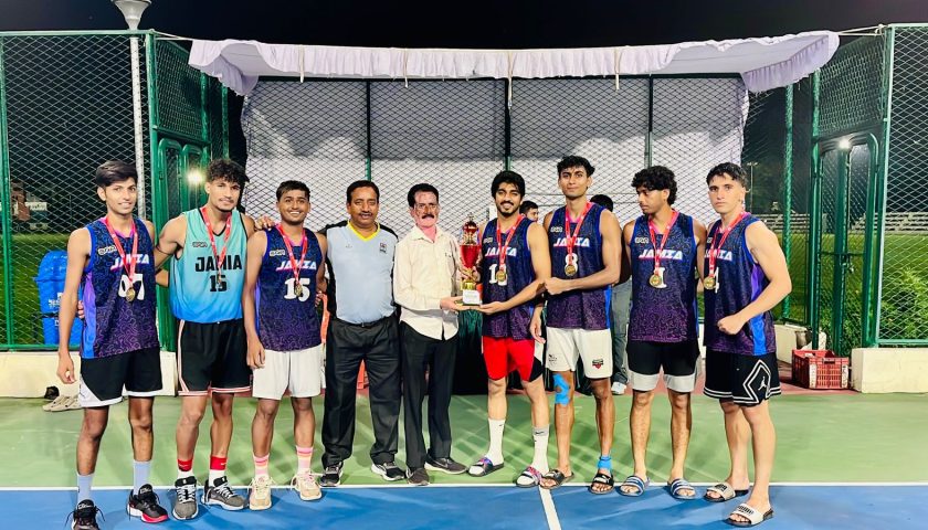 Jamia Millia Islamia Men’s Basketball Team wins Championship Title at UDGHOSH-2025